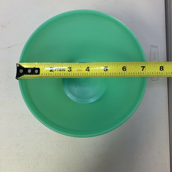 Vintage Tupperware 679-1 Jadeite Crisp It Lettuce Keeper Replacement Bowl No Lid - Picture 4 of 5